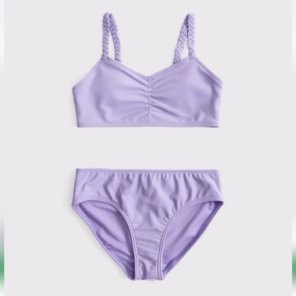 abercrombie kids Other - NEW! Abercrombie Kids Braided Triangle Cinched Two-piece Swimsuit, Size 13/14
